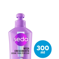 Creme Para Pentear Seda Mega Crescimento 300ml
