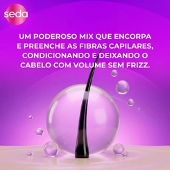 Creme Para Pentear Seda Mega Crescimento 300ml