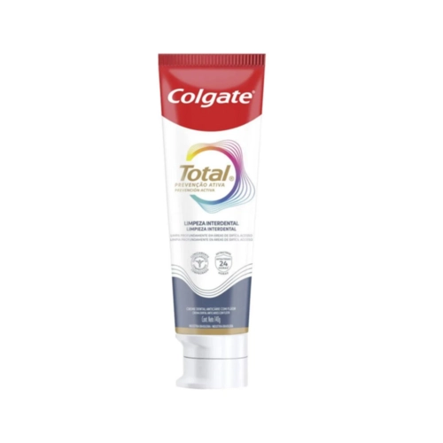 Creme Dental Colgate Total Prevenção Ativa Limpeza Interdental 140g