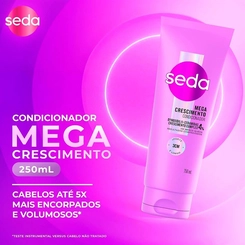 Condicionador Seda Mega Crescimento 250ml