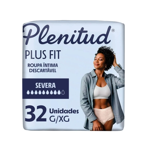 ROUPA PLENITUD PLUS FIT PANTS G/XG 32 UNIDADES