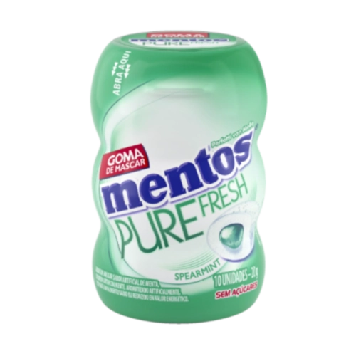 Goma de Mascar Mentos Mini Pure Fresh Spearmint 20g
