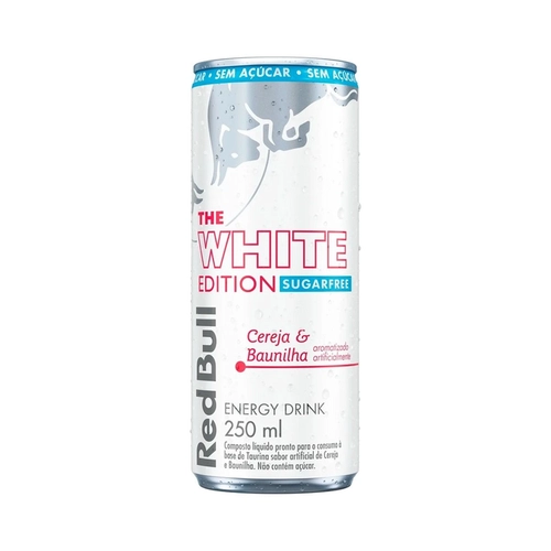 Energético Red Bull The White Sabor Cereja e Baunilha 250ml