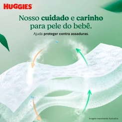 FRALDA  HUGGIES NATURAL CARE MEGA P 36UN