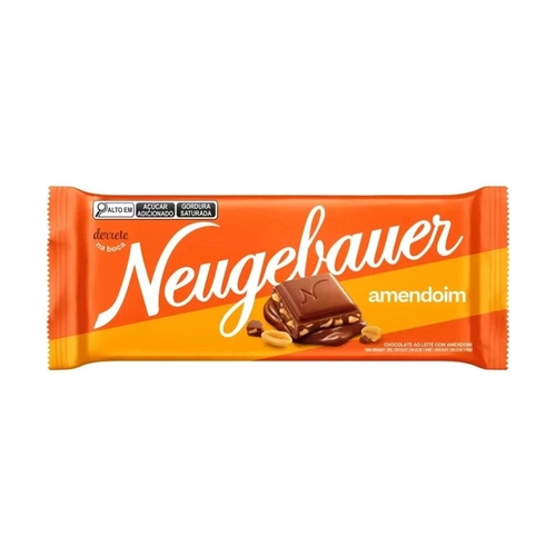 CHOCOLATE NEUGEBAUER LEITE COM AMENDOIM 80G