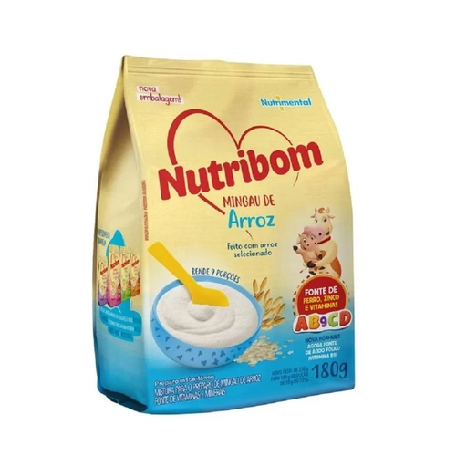 NUTRIBOM MINGAU DE ARROZ 180G