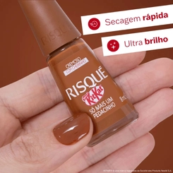 Esmalte Risqué KitKat Só Mais Um Pedacin 8ml