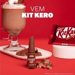 Esmalte Risqué KitKat Vem Kit Kero Cremoso 8ml