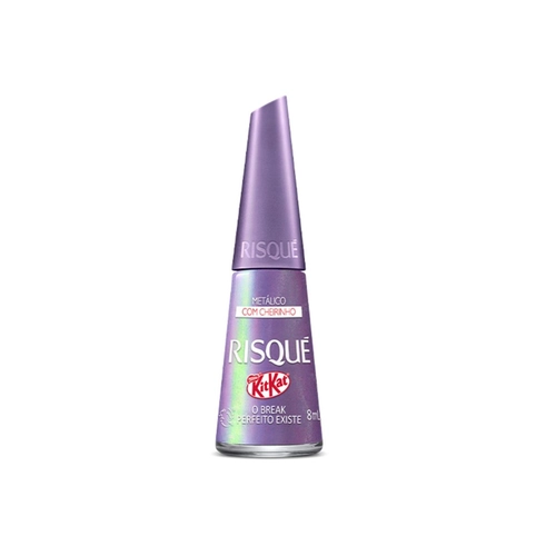 Esmalte Risqué KitKat O Break Perfeito Existe Metálico 8ml