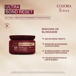 Máscara Capilar Regeneradora Siàge Ultra Bond Reset 250g