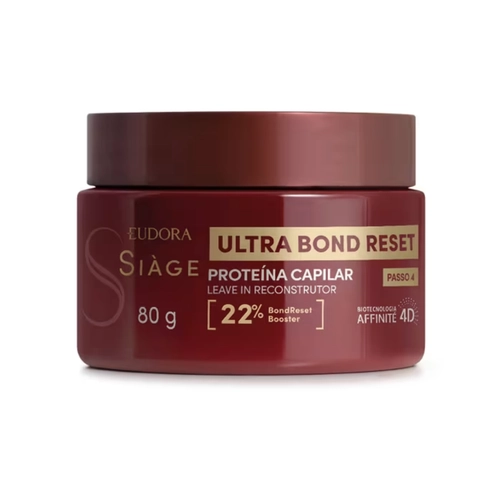 Leave-In Reconstrutor Proteína Capilar Siàge Ultra Bond Reset 80g