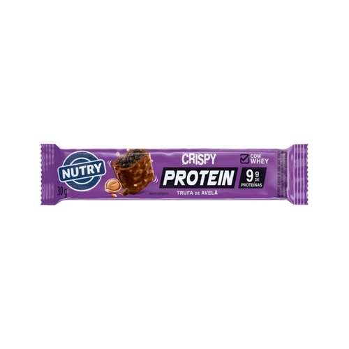 Barra de Proteina Nutry Crispy Trufa Avelã 30g