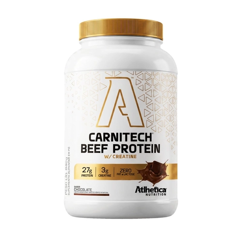 Atlhetica Carnitech Beef Protein Chocolate W Creatine 840g
